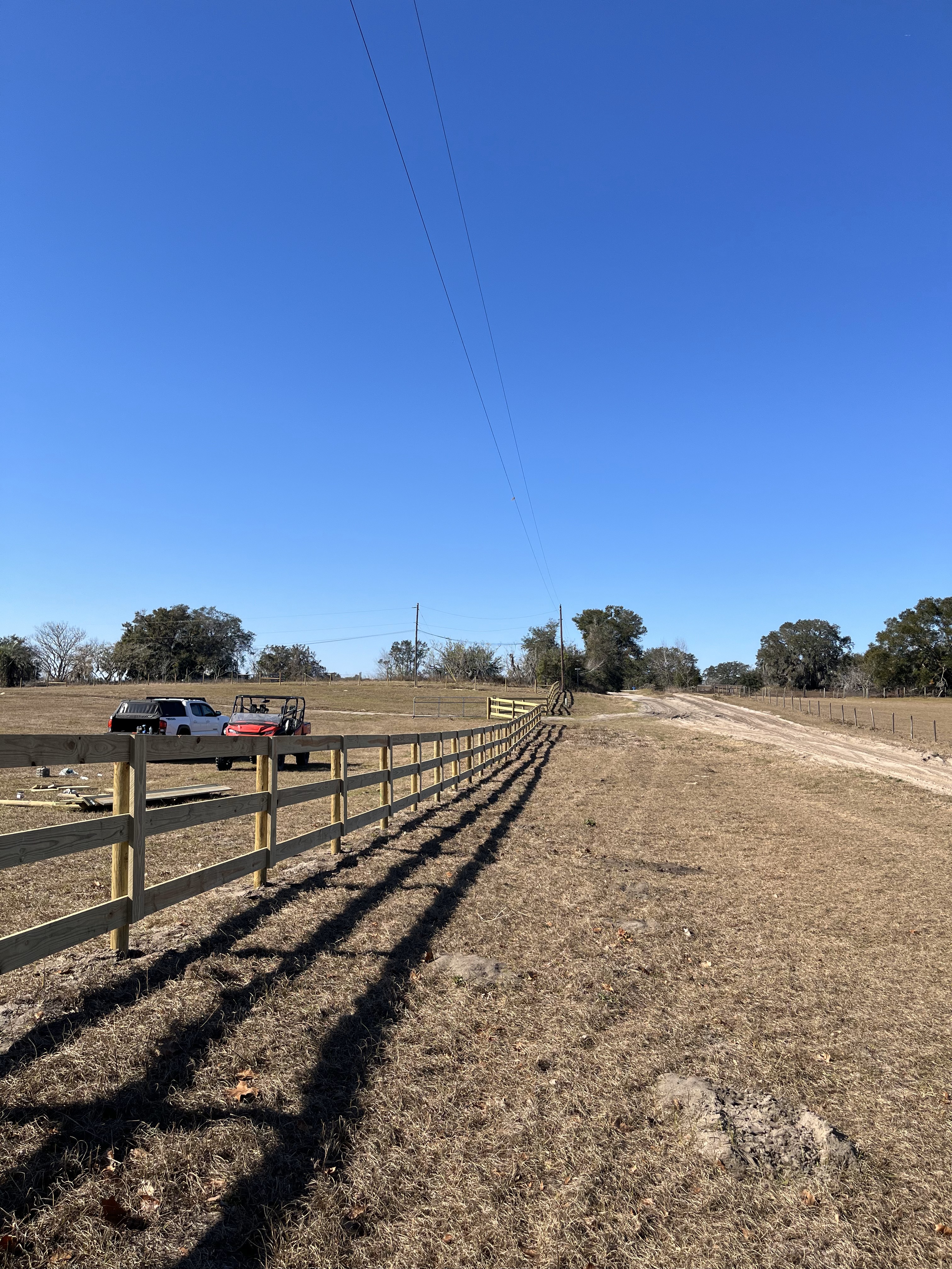 Fence installation
